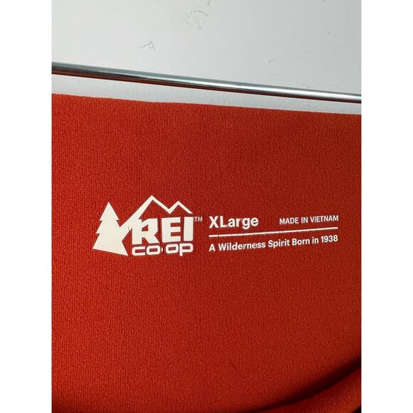 REI High Rise Rust Color Workout Leggings XL - Picture 3 of 6